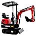 HZC Power Minibagger BKB941 