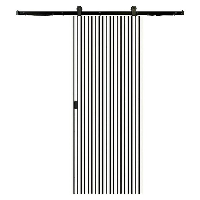 Lesena drsna vrata  (750 x 2.000 mm, Bela) | 4780 - Schiebetürsysteme Glas/Holz | GBDC - Innentüren | GBD - Bauelemente | GB - Bauelemente | G - Holz/Bauelem | BAUHAUS