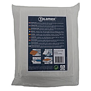 Talamex Dekzeil (l x b: 4 x 6 m, 100 g/m², Kunststof)