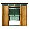 Pergart Gerätehaus Lübeck 88 (Außenmaß inkl. Dachüberstand (B x T): 236 x 238 cm, Braun) | BAUHAUS