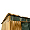 Pergart Gerätehaus Lübeck 88 (Außenmaß inkl. Dachüberstand (B x T): 236 x 238 cm, Braun) | BAUHAUS