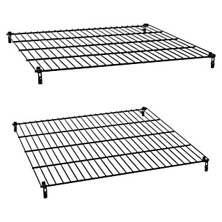 Vitavia Regal-Set (Passend für: Vitavia Anlehngewächshaus Ida 900/1300, Schwarz)