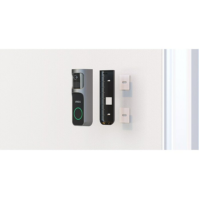 Imou Deurbel met camera 2S Kit (Zilver / Zwart, 3 megapixel, 50,3 x 55 x 150 mm) | BAUHAUS