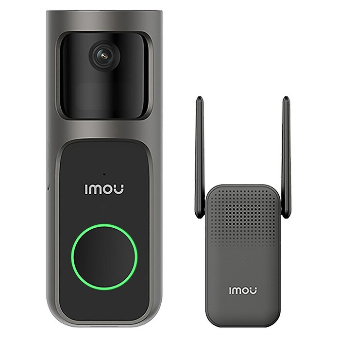 Imou Deurbel met camera 2S Kit (Zilver / Zwart, 3 megapixel, 50,3 x 55 x 150 mm) | BAUHAUS