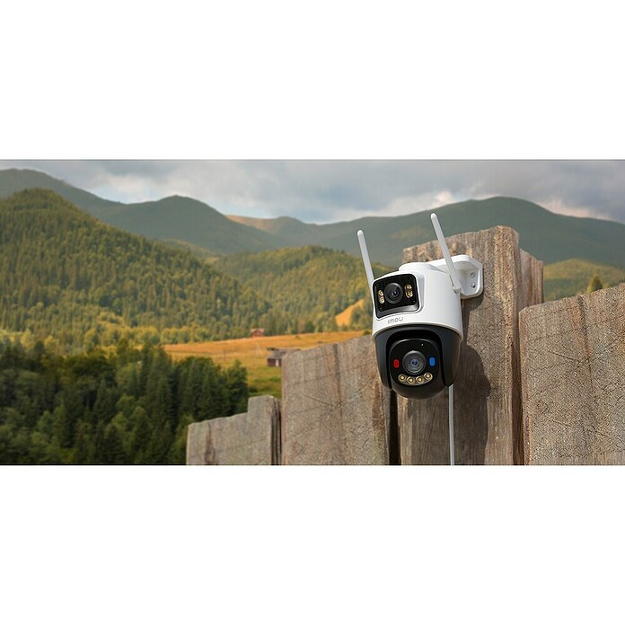 Imou Bewakingscamera Cruiser Dual 2 Pro (3 megapixel, Nachtzichtbereik: 30 m, Alarmsignaal: 110 dB) | BAUHAUS