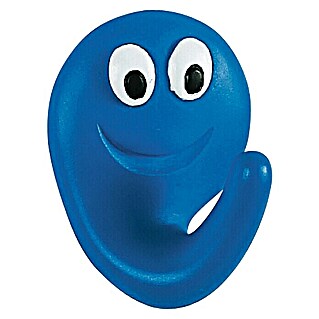 Spirella Smile Colgador adhesivo (Poliresina, Azul)