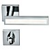 Diamond Doors Zimmertürgarnitur WC Tyler White 