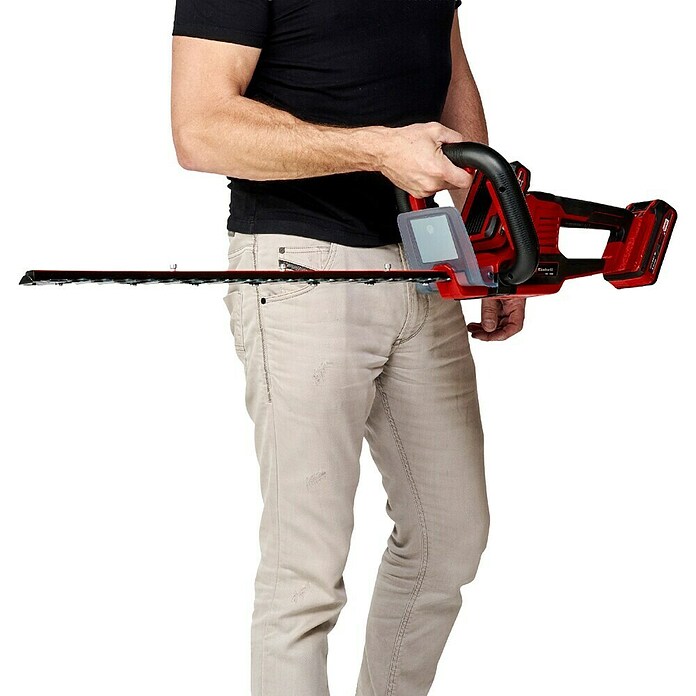 Einhell Power X-Change 18V Akumulatorske škarje za živo mejo GE-CH 36/61  (18 V, Li-ion, Brez baterije, Dolžina reza: 61 cm) | 7281 - Akkuheckenscheren  Marke | IAED - Heckenscheren | IAE - Gartenmotorgeräte | IA - Gartenhartware | I - Stadtgarten | BAUHAUS
