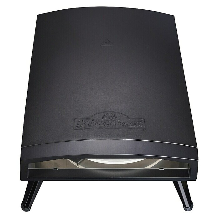 Kingstone Pizzaofen Pizzanello XL (Durchmesser Grillfläche: 44 cm, 5,6 kW, Schwarz, Stahl) | BAUHAUS