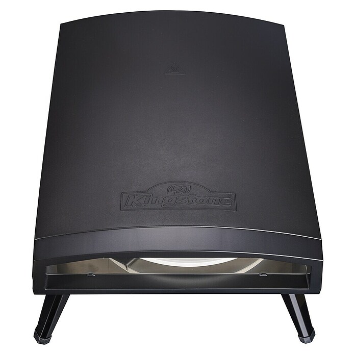 Kingstone Pizzaofen Pizzanello XL (Durchmesser Grillfläche: 44 cm, 5,6 kW, Schwarz, Stahl) | BAUHAUS