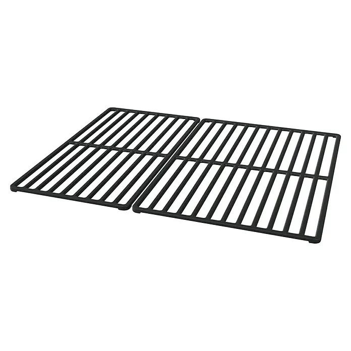 Grillstar Ersatz-Grillrost Powerburner - Passend für: Grillstar Gasgrill Powerburner 250-1, Gusseisen - Schwarzer Grillrost mit parallelen Stäben und rechteckigen Öffnungen für optimale Hitzeverteilung beim Grillen.