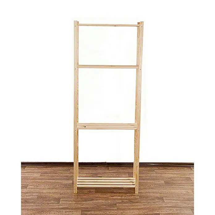 Proregal Holzregal TIMBERCRAFT - Anzahl Böden: 4 Stk., Schrauben, Natur