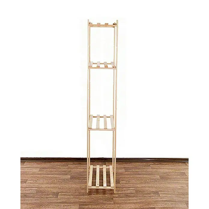 Proregal Holzregal TIMBERCRAFT - Anzahl Böden: 4 Stk., Schrauben, Natur