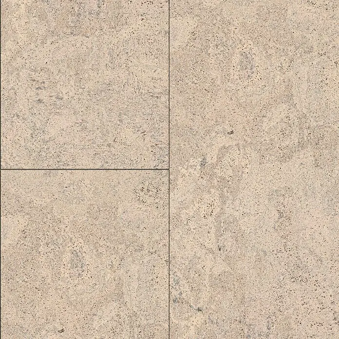 Corklife Studiostyle Korkboden - Abrantes Weiß, 905 x 295 x 10,5 mm - Beige Korkfliesen mit einzigartiger Textur, ideal für stilvolle Boden- oder Wandgestaltung mit natürlichem Look.