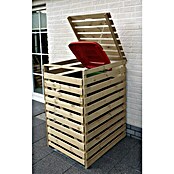 Promadino Mülltonnenbox Variov (92 x 77 x 122 cm, Natur)