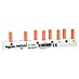 Schneider Electric Kamrail Resi9 - Set van 4 