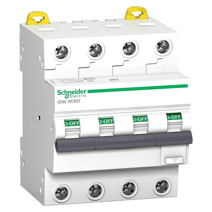 Schneider Electric Aardlekschakelaar/stroomonderbreker Acti 9 iC60 RCBO (C, 16 A, 4 st.) | BAUHAUS