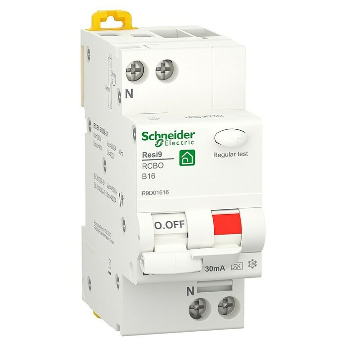 Schneider Electric Aardlekautomaat Resi9 RCBO (B, 16 A, 1 st.) | BAUHAUS