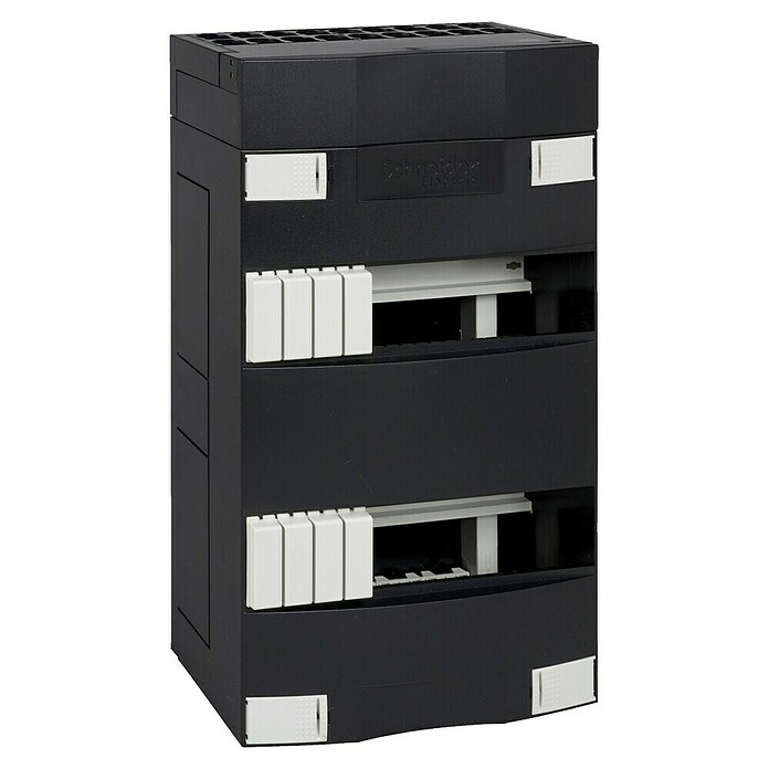 Schneider Electric Groepenkast - leeg (Aantal rijen: 2 st., 22 x 33 cm, Zwart) | BAUHAUS