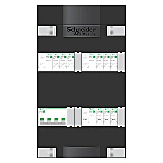 Schneider Electric Groepenkast (Aantal rijen: 2 st., 22 x 38 cm, Zwart, 9 groepen)