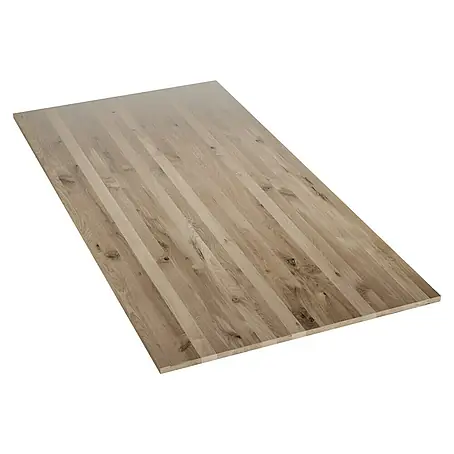 Leimholzplatte Wildeiche