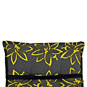 beo Gartenmöbel-Auflage Bonn (Niederlehner, 6 Stk., L x B x H: 118 x 50 x 6 cm, 50% Baumwolle, 50% Polyester, Grau/Gelb) | BAUHAUS