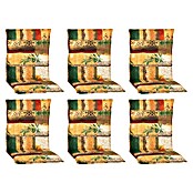 beo Gartenmöbel-Auflage Glasgow (Hochlehner, 6 Stk., L x B x H: 100 x 48 x 5 cm, 50% Baumwolle/50% Polyester, Mehrfarbig) | BAUHAUS