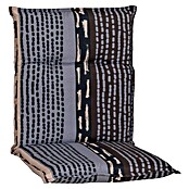 beo Gartenmöbel-Auflage Bangui (Niederlehner, 6 Stk., L x B x H: 101 x 50 x 6 cm, Baumwolle, Polyester, Grau/Braun gestreift) | BAUHAUS