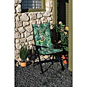beo Gartenmöbel-Auflage Tegernsee (Hochlehner, 2 Stk., L x B x H: 191 x 58 x 8 cm, 50% Baumwolle/50% Polyester, Grün) | BAUHAUS