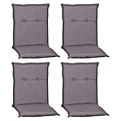 beo Gartenmöbel-Auflage Tanana (Niederlehner, 4 Stk., L x B x H: 98 x 46 x 8 cm, Baumwolle, Polyester, Grau) | BAUHAUS