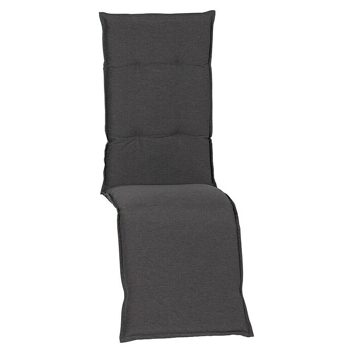 beo Gartenmöbel-Auflage (Relaxsessel, 1 Stk., L x B x H: 171 x 46 x 8 cm, Baumwolle, Polyester, Anthrazit) | BAUHAUS