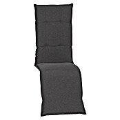 beo Gartenmöbel-Auflage (Relaxsessel, 1 Stk., L x B x H: 171 x 46 x 8 cm, Baumwolle, Polyester, Anthrazit) | BAUHAUS