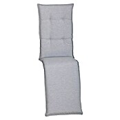 beo Gartenmöbel-Auflage Taipeh (Relaxstuhl, 1 Stk., L x B x H: 171 x 50 x 6 cm, Baumwolle, Polyester, Grau) | BAUHAUS