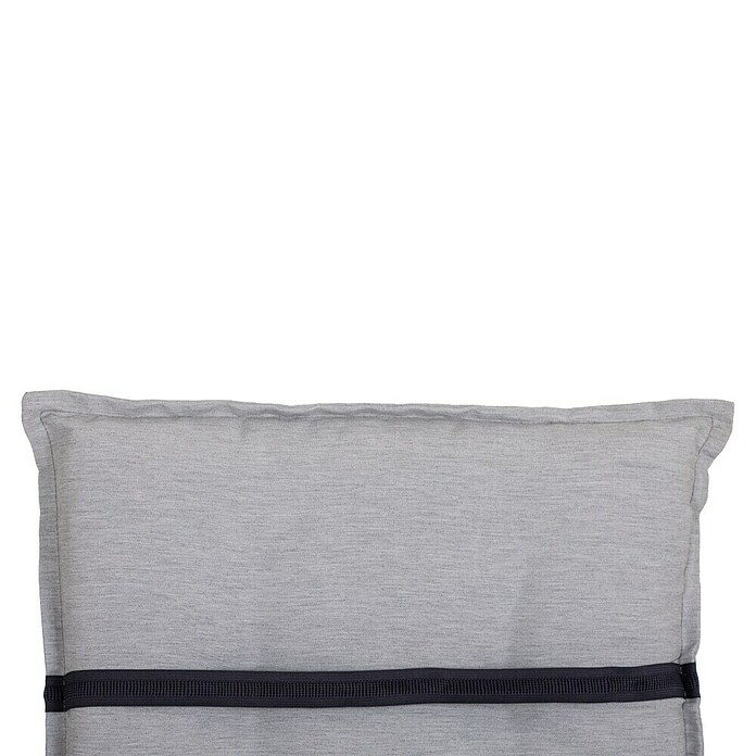beo Gartenmöbel-Auflage Taipeh (Relaxstuhl, 1 Stk., L x B x H: 171 x 50 x 6 cm, Baumwolle, Polyester, Grau) | BAUHAUS