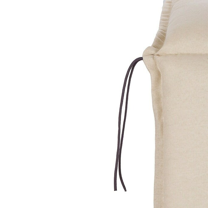 beo Gartenmöbel-Auflage Takume (Hochlehner, 2 Stk., L x B x H: 118 x 46 x 8 cm, 60% Baumwolle/40% Polyester, Beige, Beige) | BAUHAUS