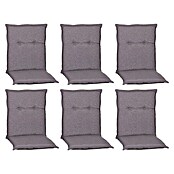 beo Gartenmöbel-Auflage Tanana (Niederlehner, 6 Stk., L x B x H: 98 x 46 x 8 cm, Baumwolle, Polyester, Grau) | BAUHAUS