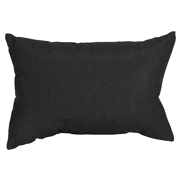 beo Rückenkissen (4 Stk., 60 x 30 x 20 cm, 30% Baumwolle, 70% Polyester, Schwarz) | BAUHAUS