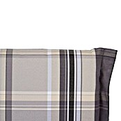 beo Gartenmöbel-Auflage Atika (Niederlehner, 4 Stk., L x B x H: 100 x 52 x 8 cm, 60% Dralon, 40% Polyester, Grau/Weiß) | BAUHAUS
