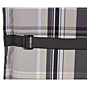 beo Gartenmöbel-Auflage Atika (Niederlehner, 4 Stk., L x B x H: 100 x 52 x 8 cm, 60% Dralon, 40% Polyester, Grau/Weiß) | BAUHAUS