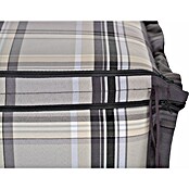 beo Gartenmöbel-Auflage Atika (Niederlehner, 4 Stk., L x B x H: 100 x 52 x 8 cm, 60% Dralon, 40% Polyester, Grau/Weiß) | BAUHAUS