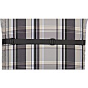 beo Gartenmöbel-Auflage Atika (Niederlehner, 4 Stk., L x B x H: 100 x 52 x 8 cm, 60% Dralon, 40% Polyester, Grau/Weiß) | BAUHAUS
