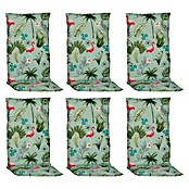 beo Gartenmöbel-Auflage Genua (Niederlehner, 6 Stk., L x B x H: 120 x 48 x 5 cm, 50% Baumwolle/50% Polyester, Bunt, Grün, Oliv-grün, Rosa) | BAUHAUS