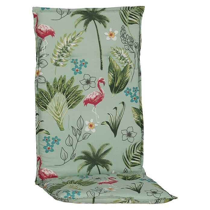 beo Gartenmöbel-Auflage Genua (Niederlehner, 6 Stk., L x B x H: 120 x 48 x 5 cm, 50% Baumwolle/50% Polyester, Bunt, Grün, Oliv-grün, Rosa) | BAUHAUS