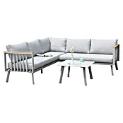 Acamp Loungemöbel-Set Gondola (3 -tlg., Aluminium, Polywood, Grau) | BAUHAUS