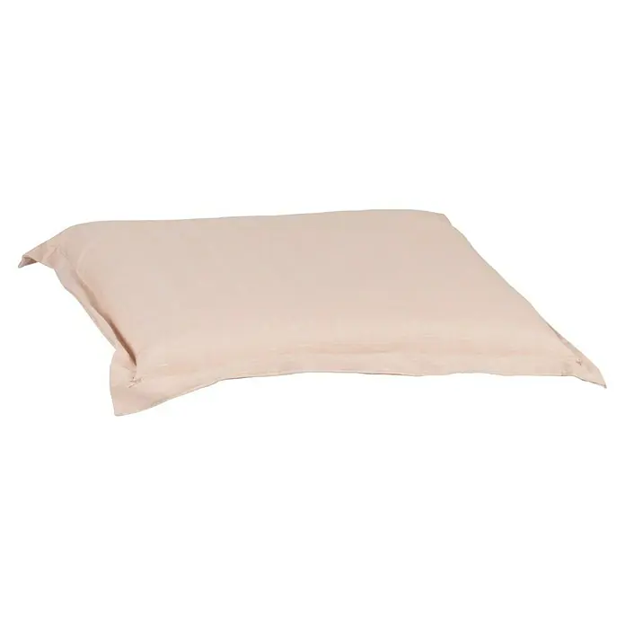 beo Gartenmöbel-Auflage P212 - Bankauflage, 6 Stk., Baumwolle, Polyester, Beige - Nahaufnahme eines hellrosa Kissens, das Weichheit und Komfort für einen erholsamen Schlaf verspricht.