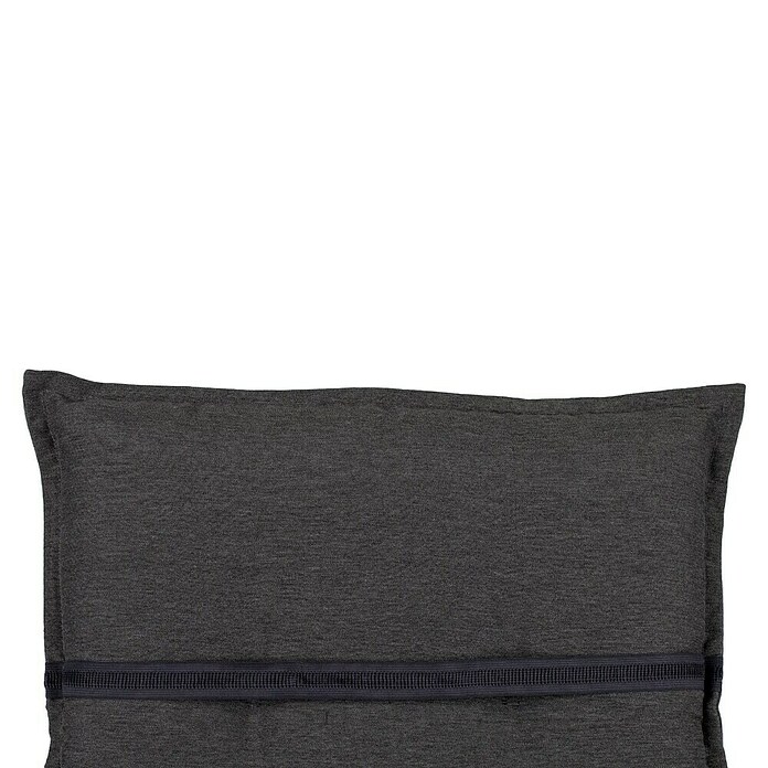 beo Gartenmöbel-Auflage Tartu (Hochlehner, 2 Stk., L x B x H: 118 x 46 x 8 cm, 100% Polyester, Anthrazit) | BAUHAUS