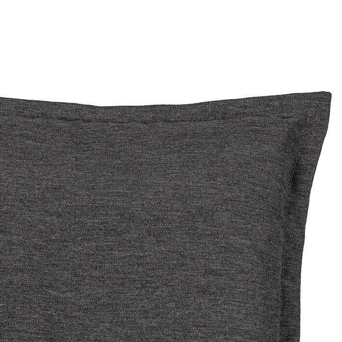 beo Gartenmöbel-Auflage Tartu (Hochlehner, 2 Stk., L x B x H: 118 x 46 x 8 cm, 100% Polyester, Anthrazit) | BAUHAUS