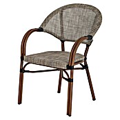 Acamp Stapelsessel Maui (4 Stk., Aluminium, Stapelbar, Braun, B x T x H: 60,5 x 56 x 85 cm) | BAUHAUS