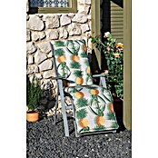 beo Gartenmöbel-Auflage Treffelstein (Relaxsessel, 1 Stk., L x B x H: 171 x 46 x 8 cm, Baumwolle, Polyester, Grün/Gelb) | BAUHAUS