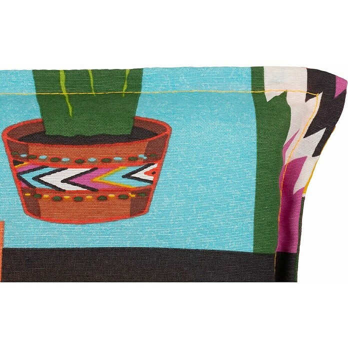 beo Gartenmöbel-Auflage Tijuana (Hochlehner, 6 Stk., L x B x H: 118 x 46 x 8 cm, 75% Baumwolle,25% Polyester, Mehrfarbig) | BAUHAUS